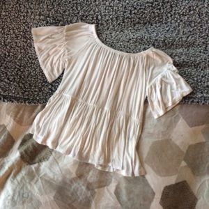 ASOS Off The Shoulder Peplum Top